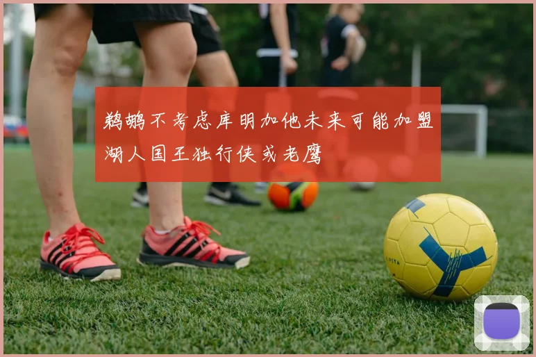 鹈鹕不考虑库明加他未来可能加盟湖人国王独行侠或老鹰